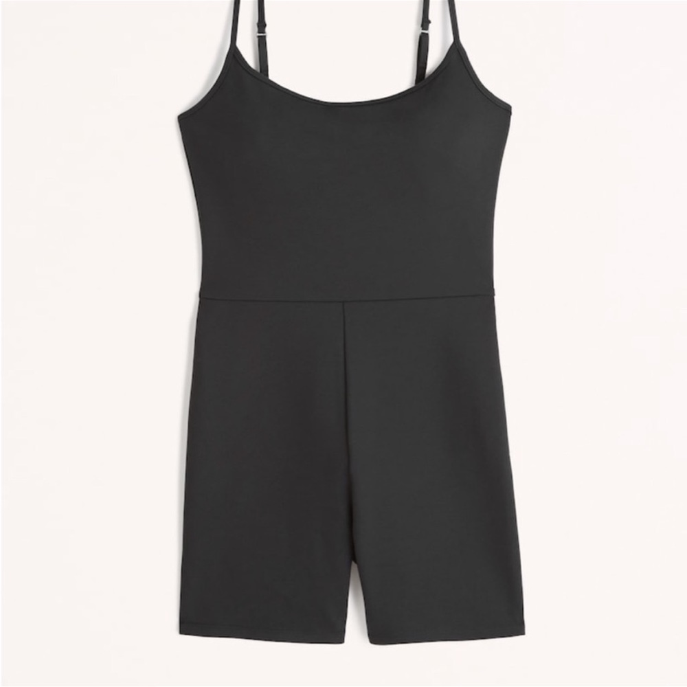 Abercrombie Black Onesie Romper Shorts